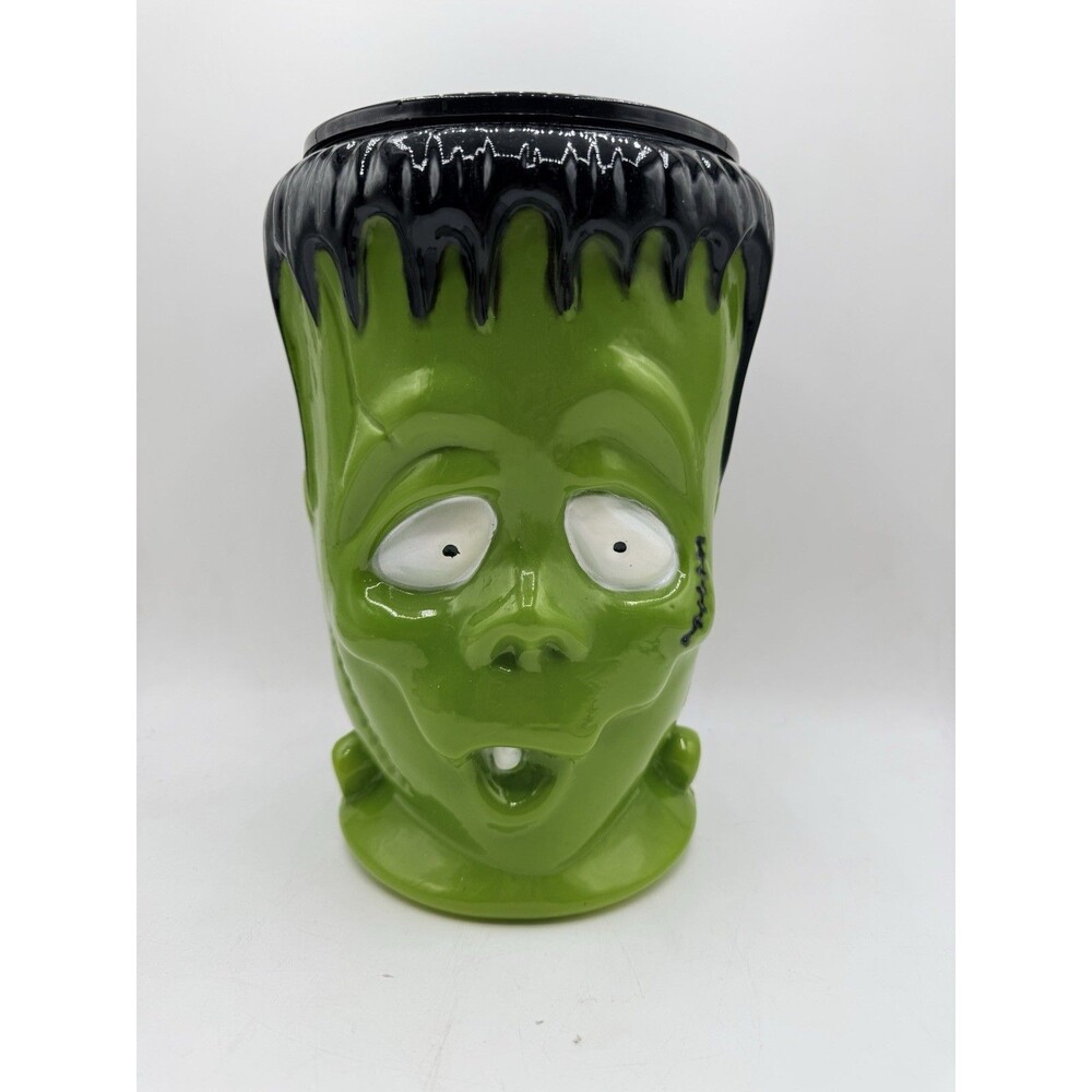 Chupa Chups 2008 Frankenstein's Monster Blow Mold Bucket Frankenstein Green
